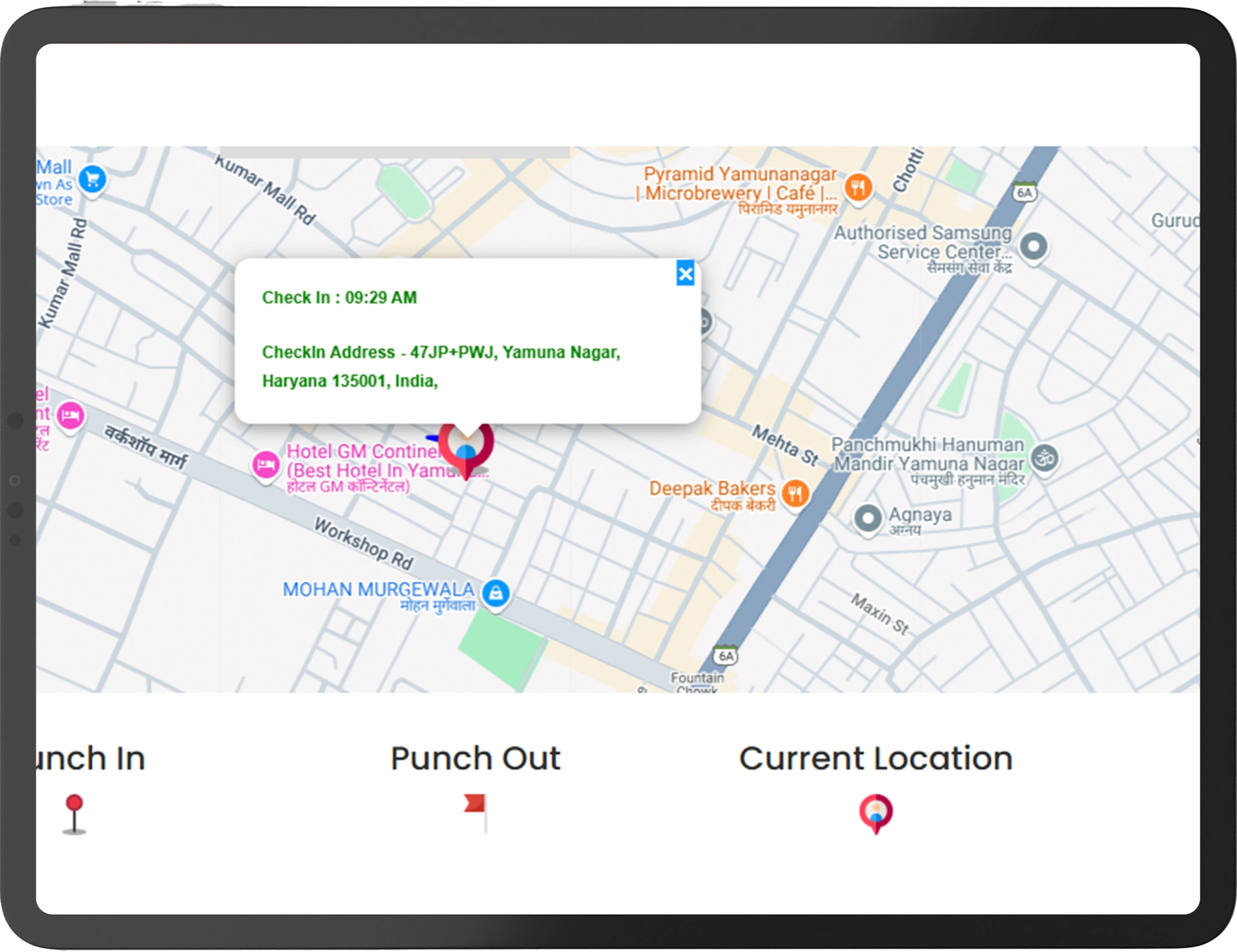 Staff Location Tracking Software