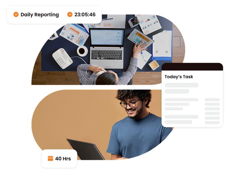 Task Management Software Illustration